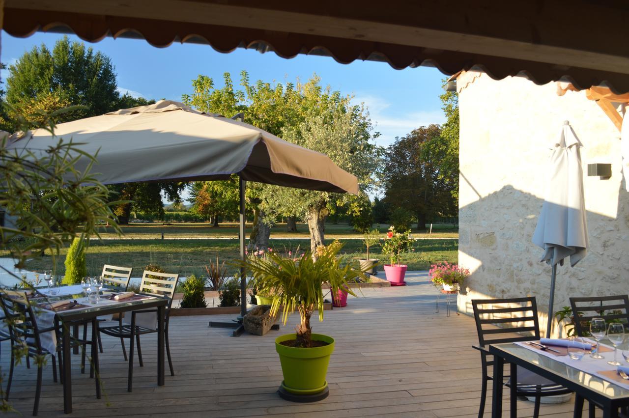 Logis- Hotel Spa Restaurant L'Epicurial Saint-Pey-de-Castets Exterior foto